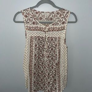 Floral Lucky Brand top